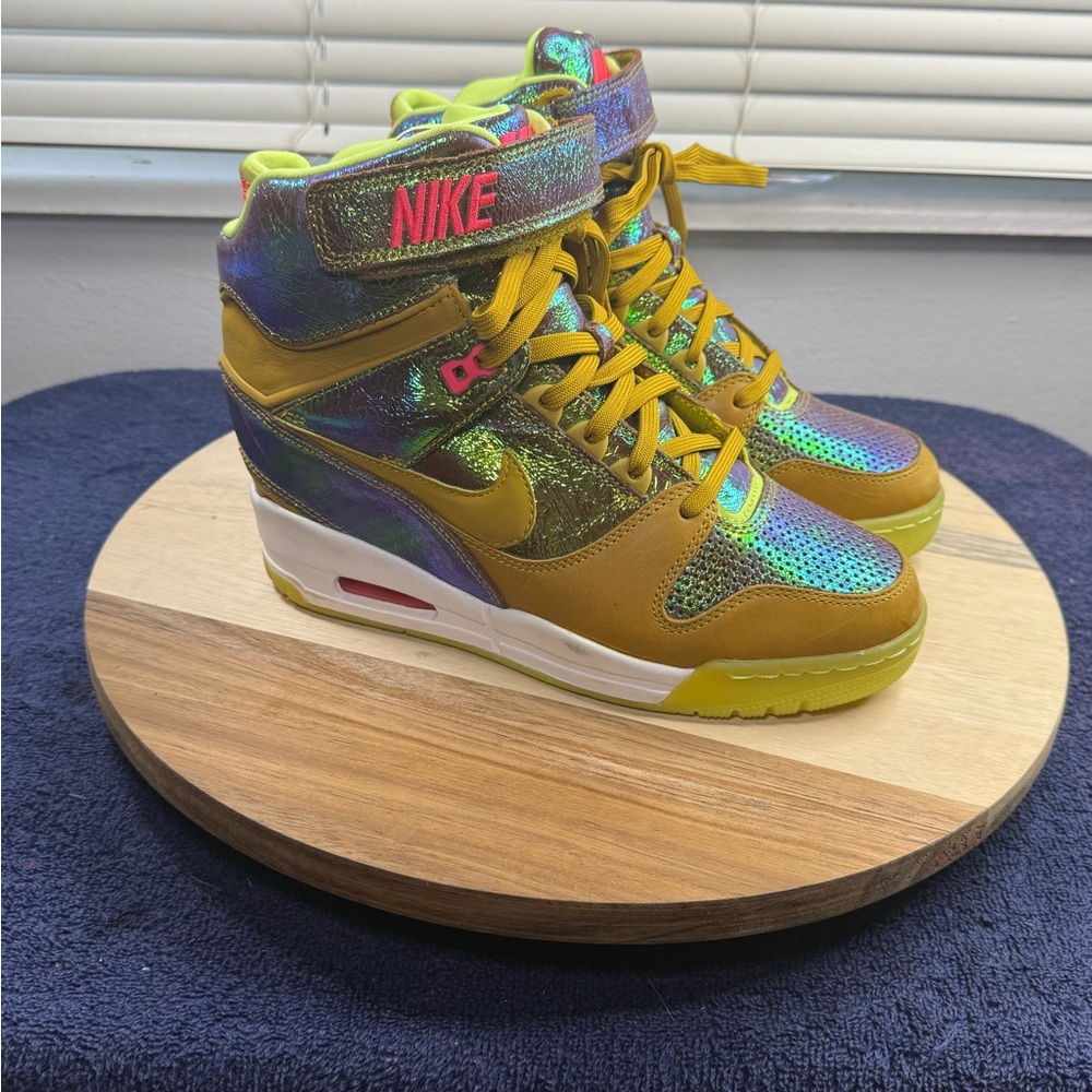 Nike Air Revolution Sky High QS “World Cup Gold Trophy Pack” (Women’s 8.5)